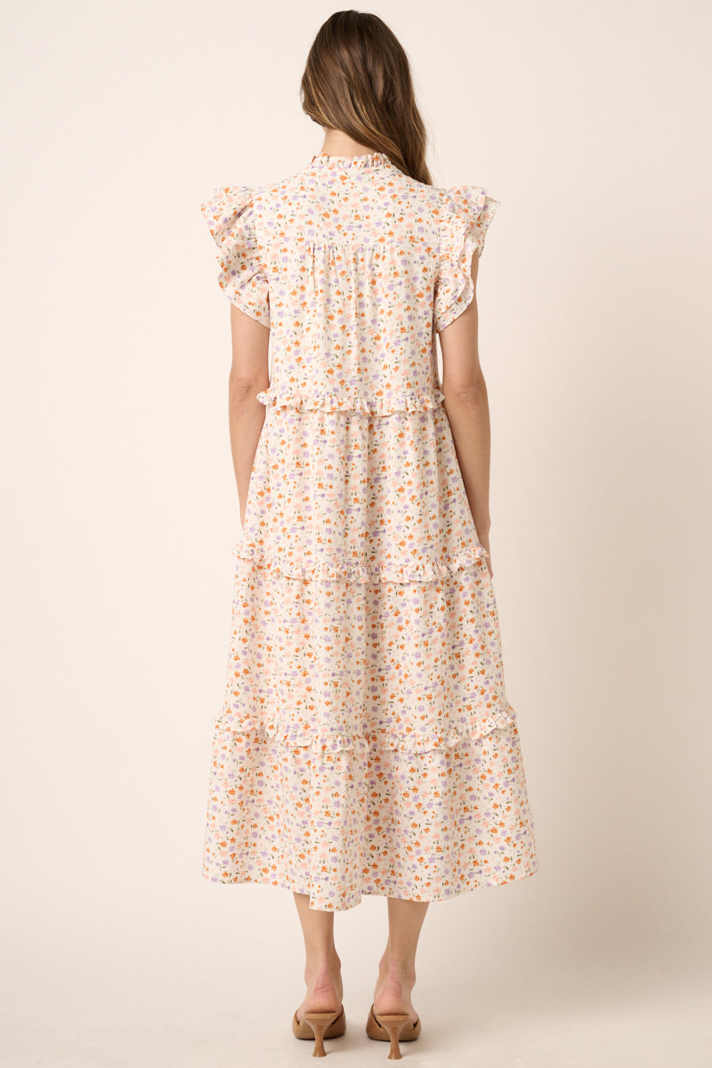 Dress | Ditsy Ruffle Floral Midi