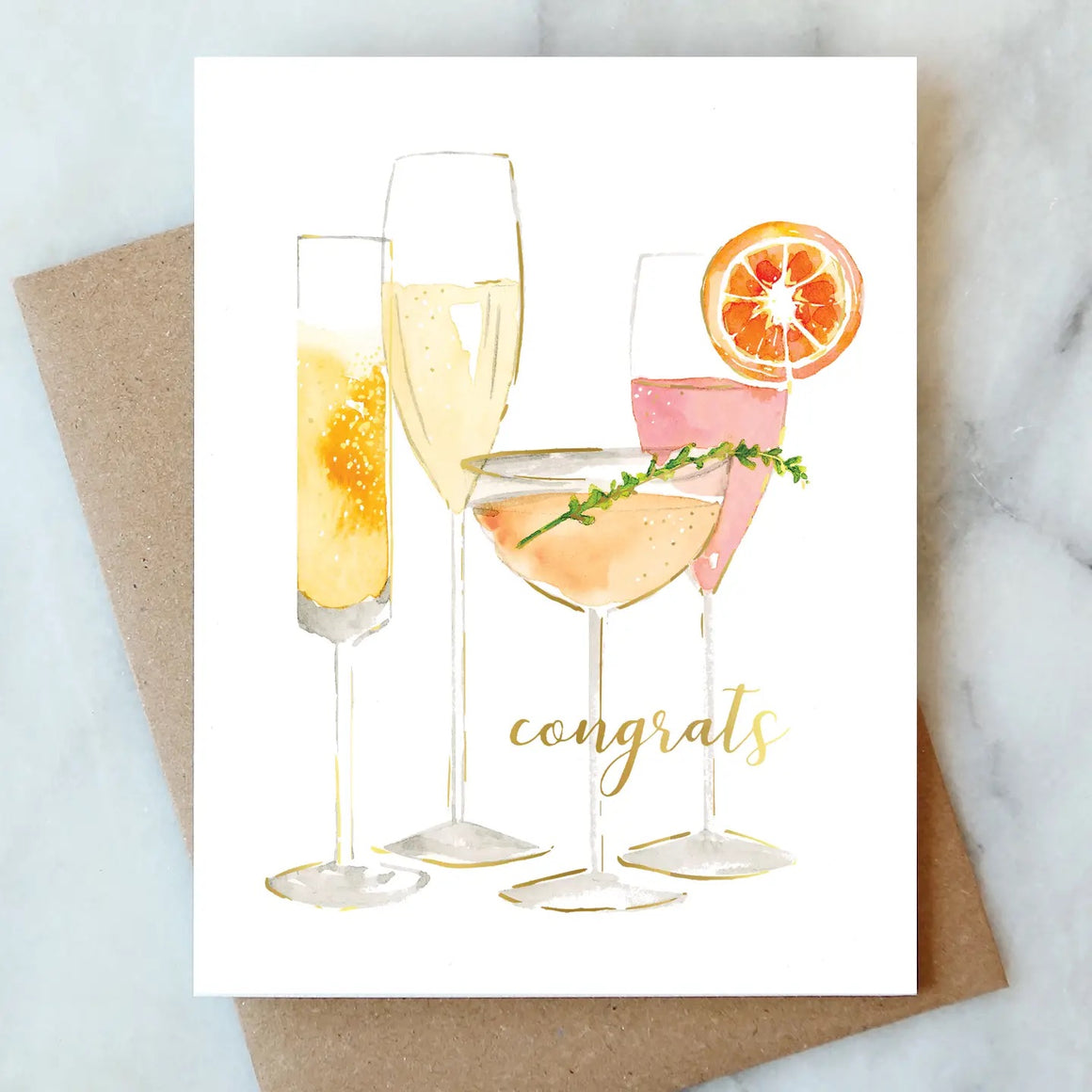 Card | Wedding | Bubbly Congrats