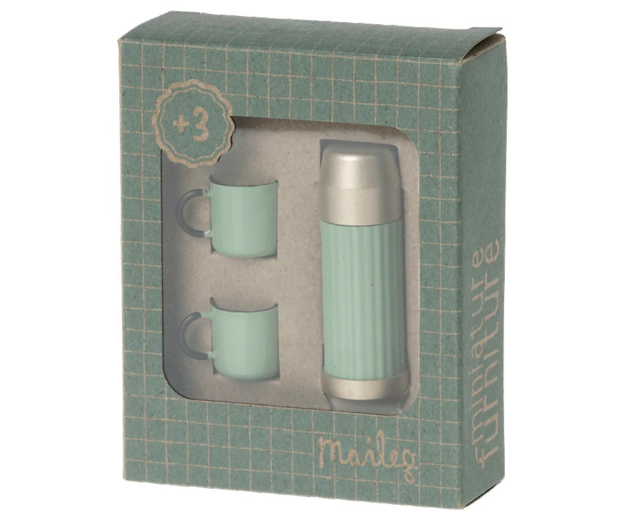 Thermos + Cups | Mint