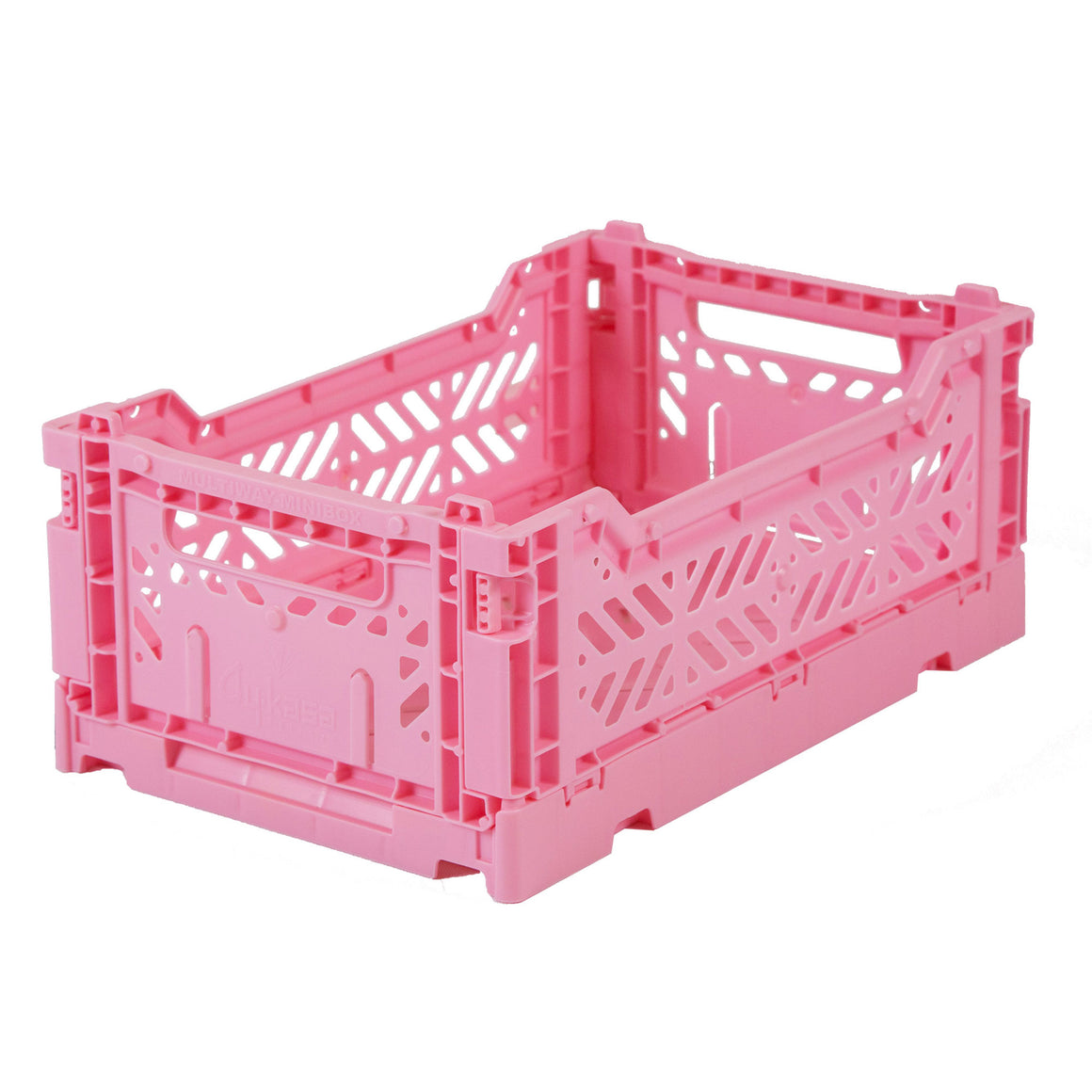 Small Folding Crate | Baby Pink
