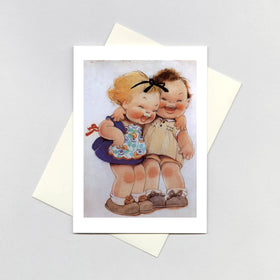 Card | Greeting | Girls Laugh