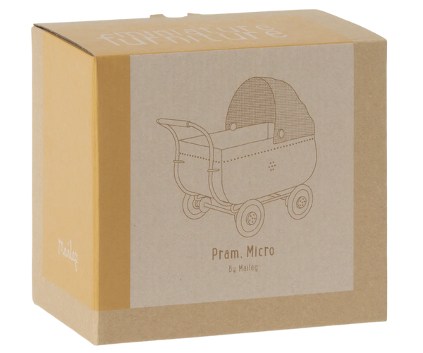 Micro Yellow Pram