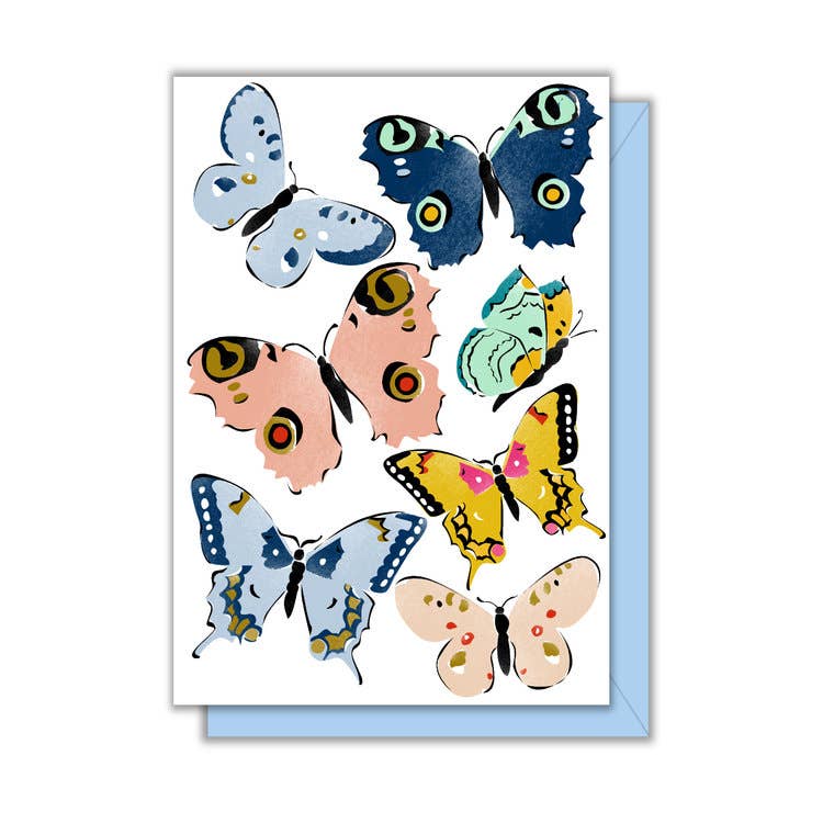 Butterflies Enclosure Card