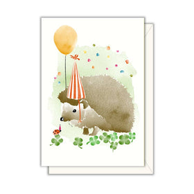 Enclosure Card | Hedgehog Birthday