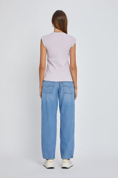 Scoop Neck Shirt | Iris