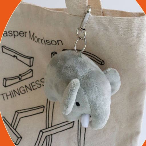 Miffy & Friends Fluffy Key Chain, Bag Charms: Boris