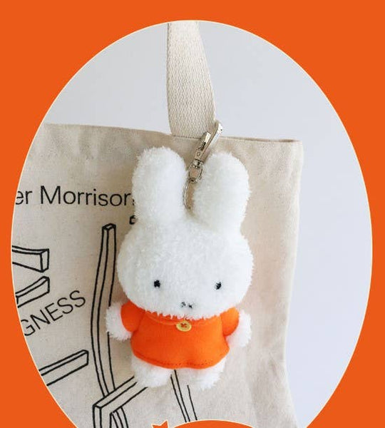 Miffy & Friends Fluffy Key Chain, Bag Charms: Boris