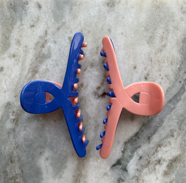 Claw Clip | 2 Way Blue