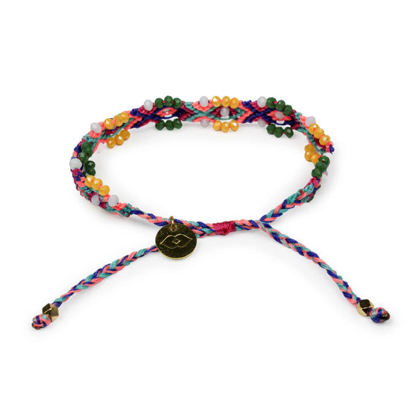 Bali Friendship Lei Bracelet | Yellow Green