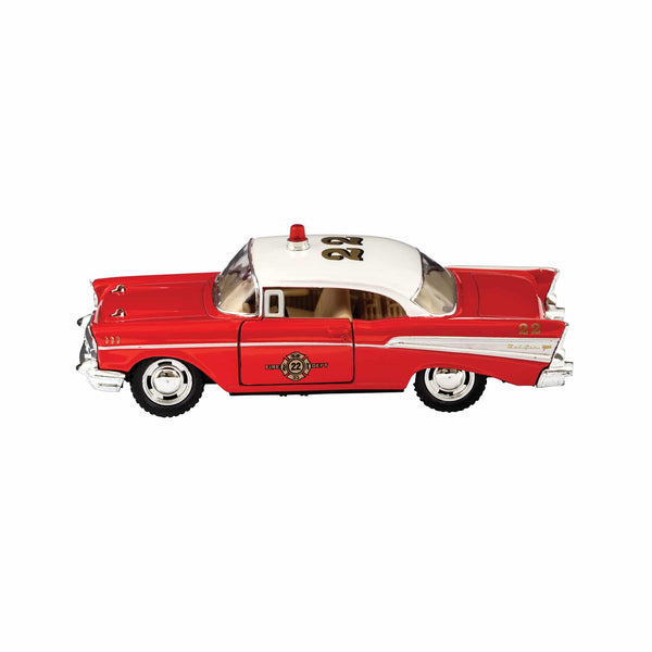 Toy | Diecast Fire/Police Chevrolet Bel Air