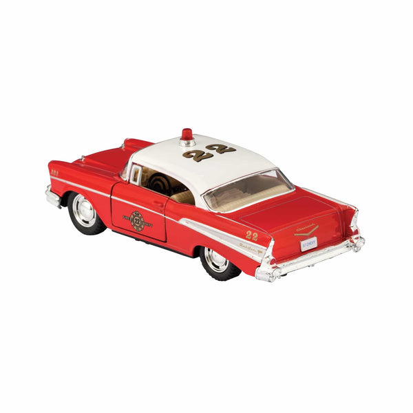 Toy | Diecast Fire/Police Chevrolet Bel Air