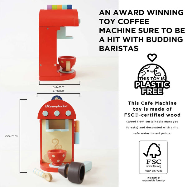 Toy | Wood Toy Coffee Machine