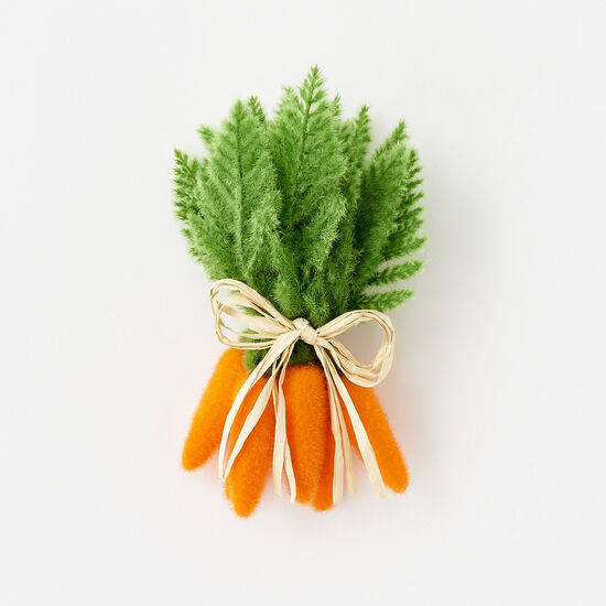 Flocked Carrots