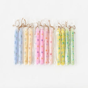 Floral Tapered Candles