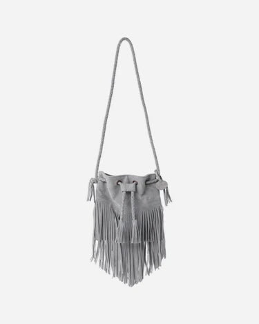 Purse | Fringe Crossbody Dusty Blue