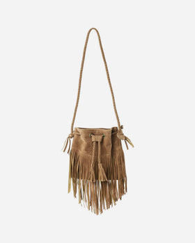 Purse | Fringe Crossbody Saddle