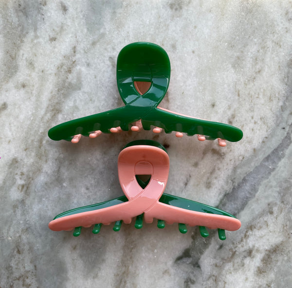 Claw Clip | 2 Way Green