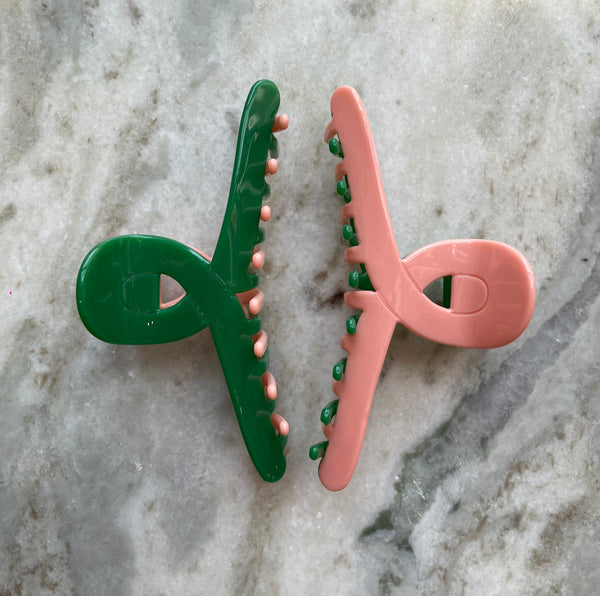 Claw Clip | 2 Way Green