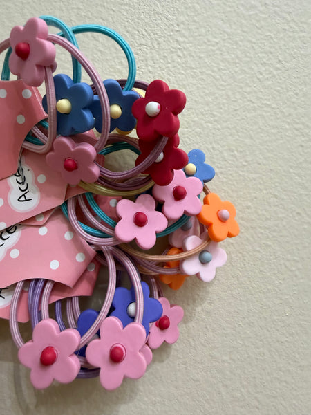 Hair Tie Set | Mini Flowers
