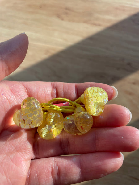 Hair Bauble Set | Star Confetti Hearts