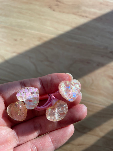 Hair Bauble Set | Star Confetti Hearts