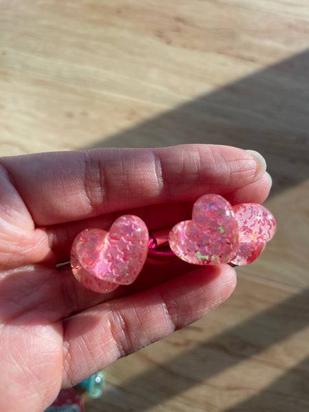 Hair Bauble Set | Star Confetti Hearts