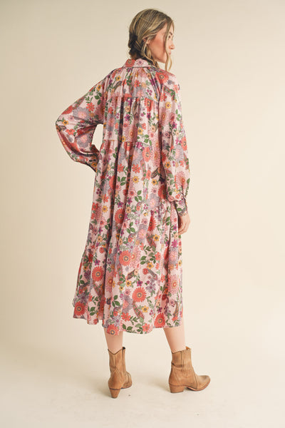 Dress | Indi Pink Multi Floral