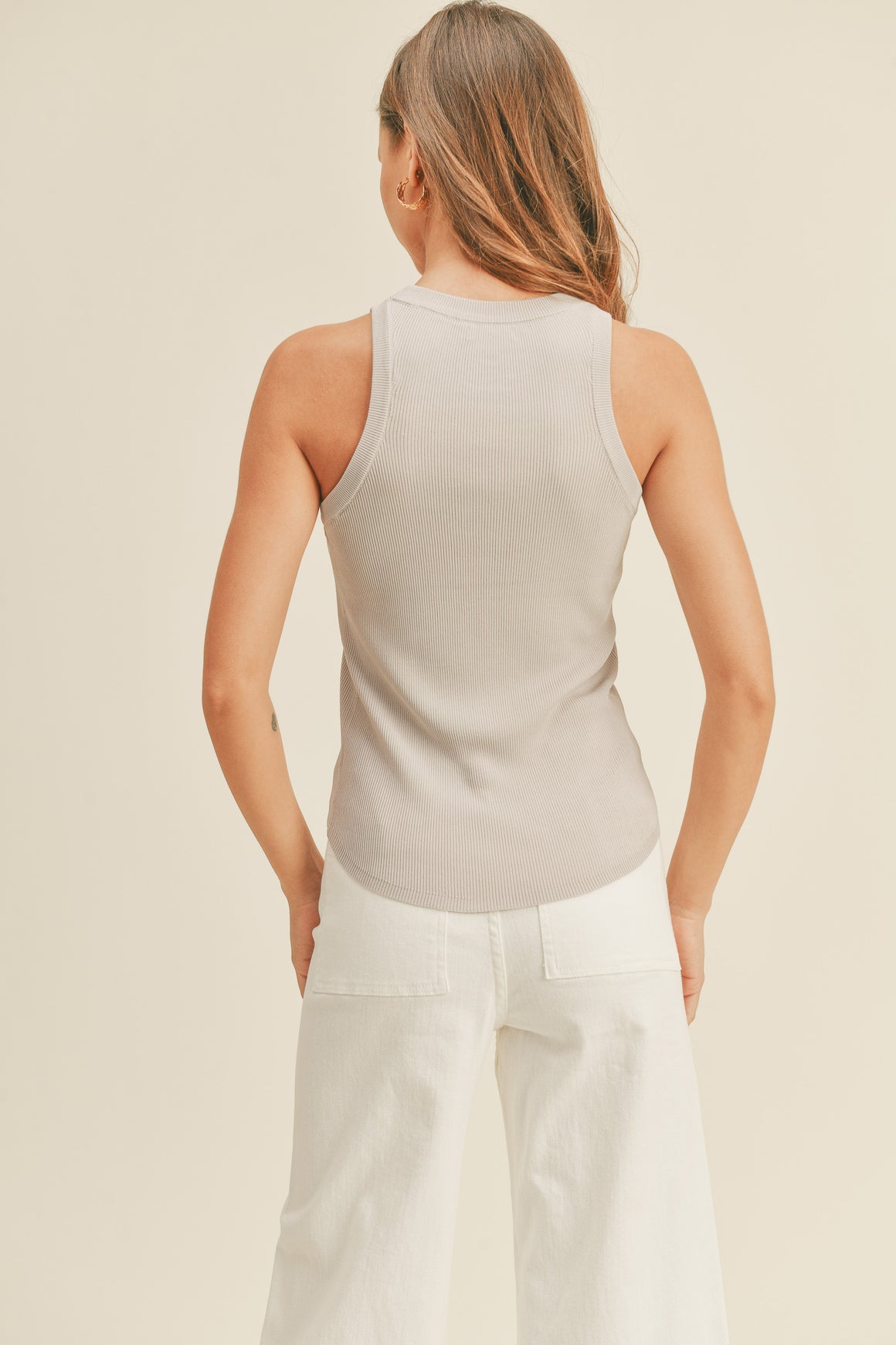 Classic Tank Top | Matte Silver