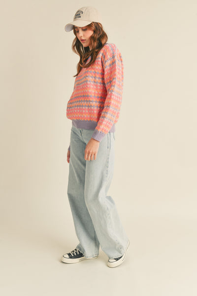 Sweater | Lavender Multi