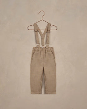 Suspender Pant | Golden Houndstooth
