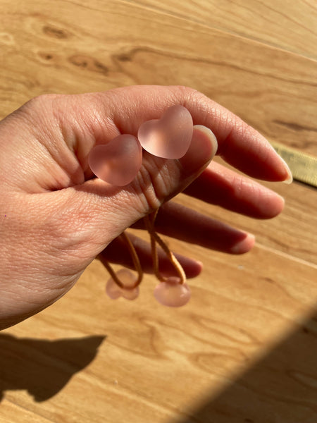 Hair Elastic Set | Frosted Heart