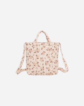 Quilted Tote Bag | Harvest Rose