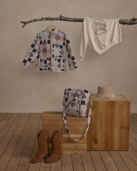 Quilted Tote Bag | Patchwork