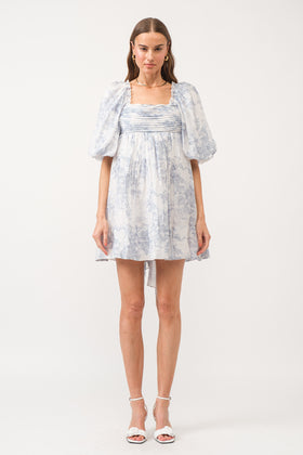 Dress | Melody Mini Blue Floral