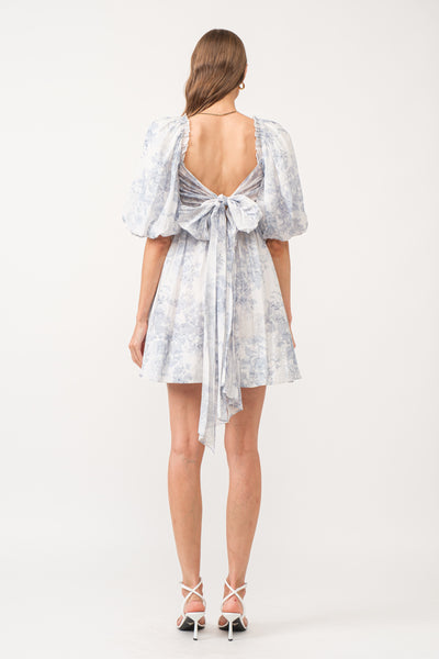 Dress | Melody Mini Blue Floral