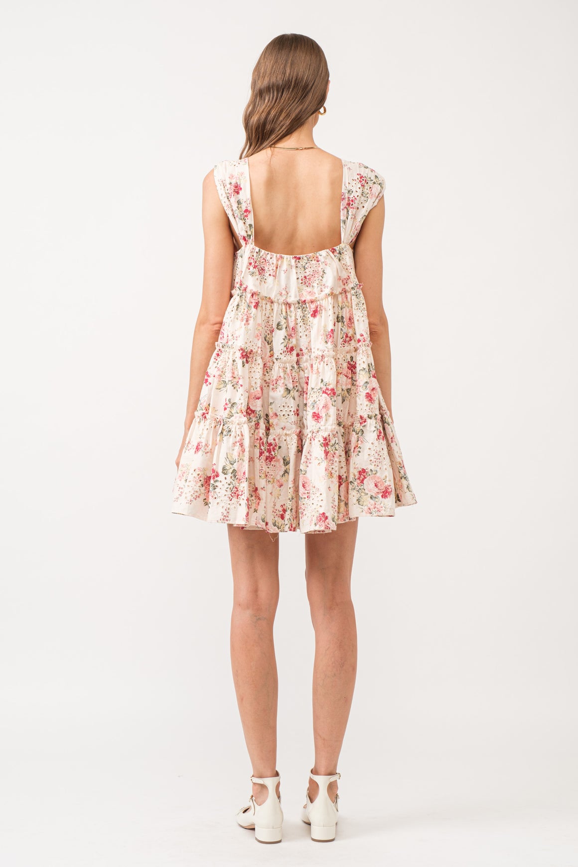 Mini Dress | Maddy Floral Sleeveless