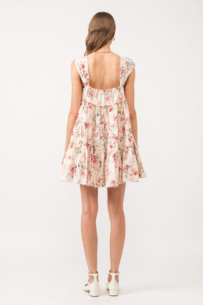 Mini Dress | Maddy Floral Sleeveless