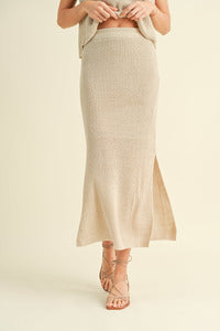 Skirts | Knitted Midi Length