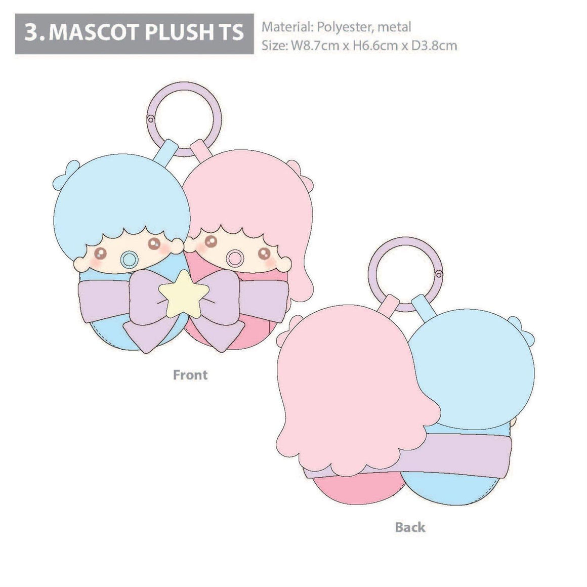 Keychain | Little Twin Stars