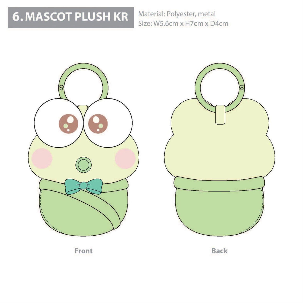 Keychain | Keroppi Wrapped