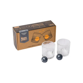Drink Set | Cocktail Tumbler and Whiskey Stones