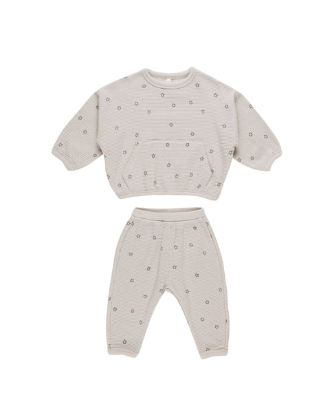 Waffle Slouch Set | Stars