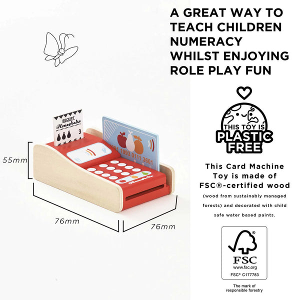 Toy | Wood Shop Card Machine