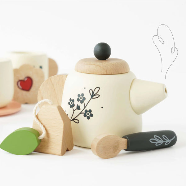 Toy | Wooden Tea Set & Tray