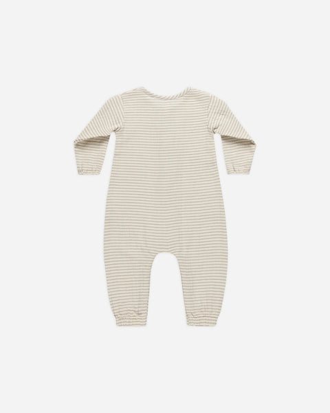 Woven Jumpsuit | Basil Stripe