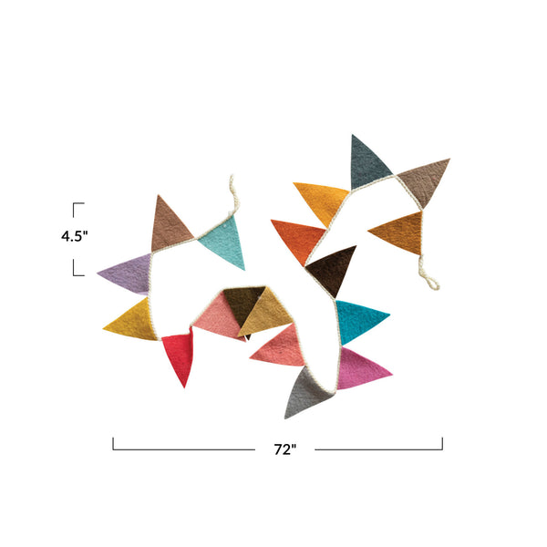 Garland | Wool Felt Pennant