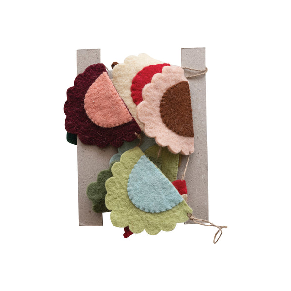 Garland | Wool Felt Scallop
