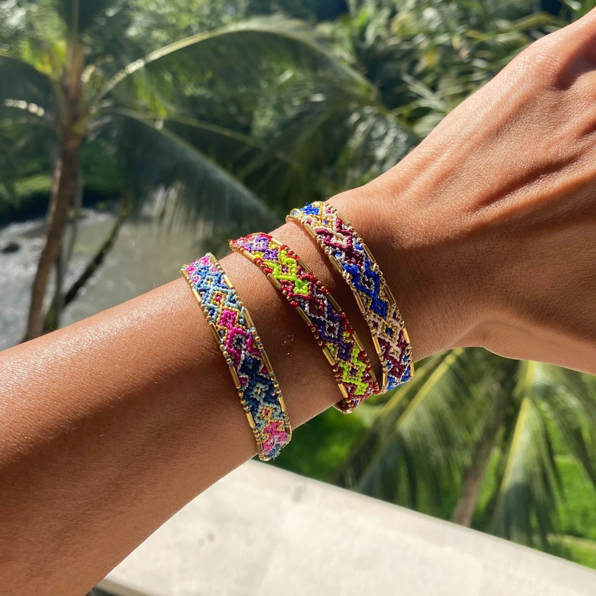 Bali Friendship Bracelet | Aqua Reef