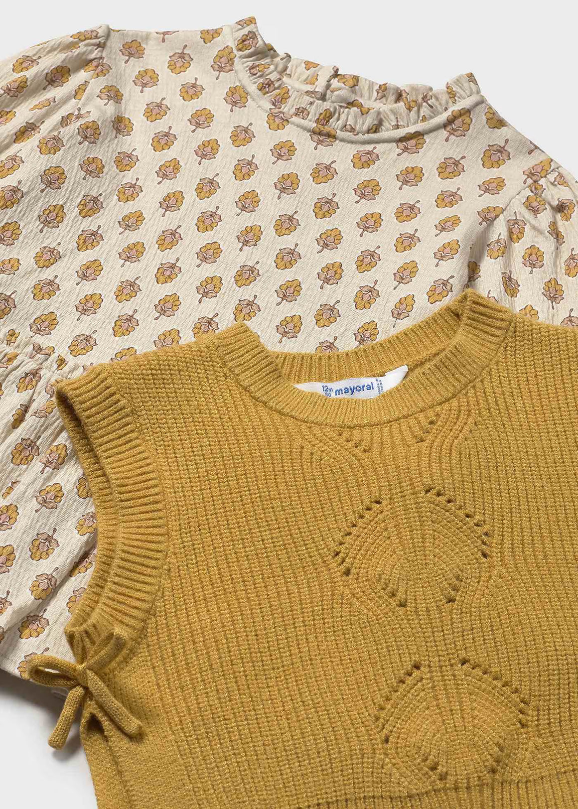 Baby Dress | Knitted Vest