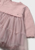 Baby Dress | Knit Tulle Pink